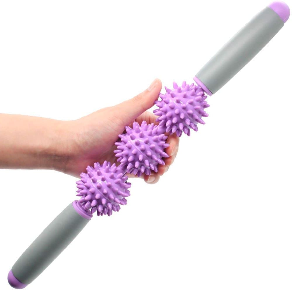 Массажная палка DANDA GESS-094p, йогопалка, массажная палка с роликами купить в OrtoMir24